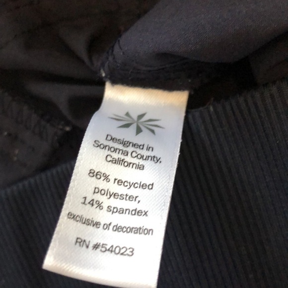 Athleta Womens Midtown Ankle/Crop Pants Sz 2 Blue Athletic Activewear Outdoor - Picture 3 of 8